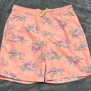 Cat & Jack Pink and Coral Swim Shorts